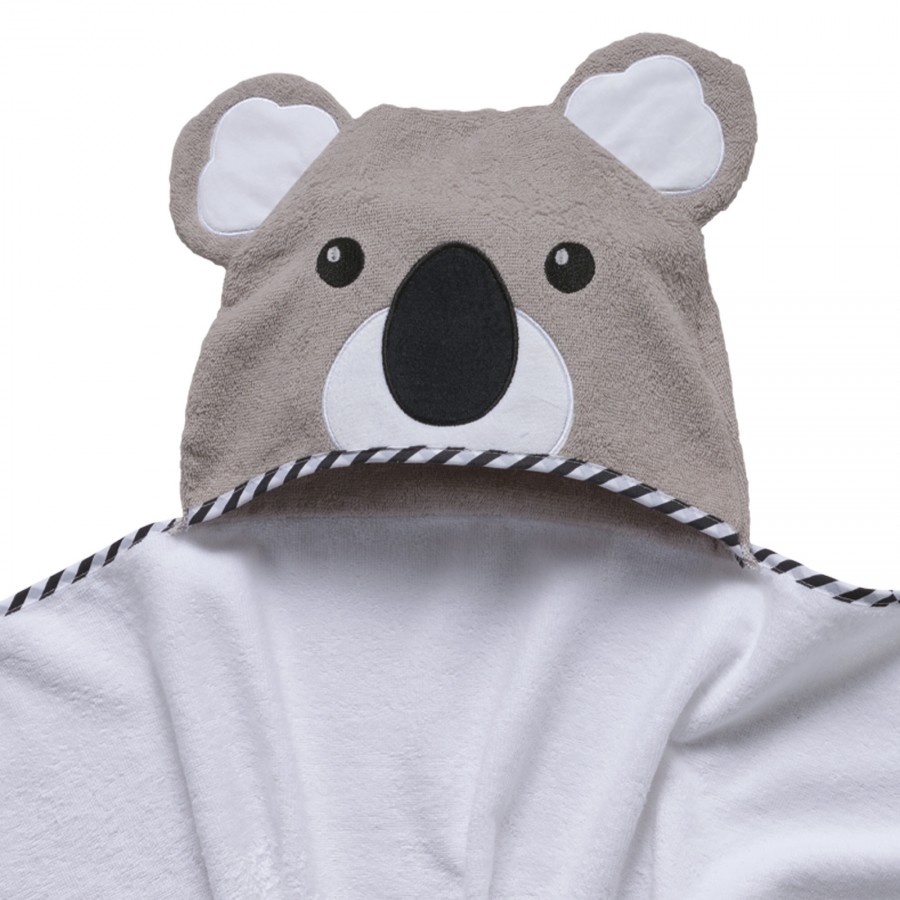 DAS BABY ΚΑΠΑ SMILE EMBROIDERY 4893 ΓΚΡΙ, ΛΕΥΚΟ