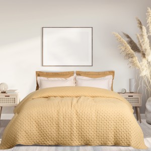 Das Home Κουβερλί Μονό Happy 9631 Ώχρα