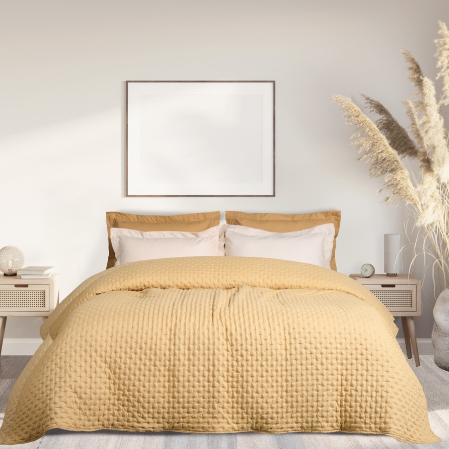 Das Home Κουβερλί Μονό Happy 9631 Ώχρα