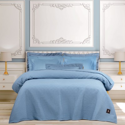 Κουβέρτα Πικέ 160X240 3457 Μπλε Ραφ Greenwich Polo Club