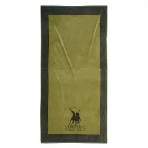 Πετσέτα Θαλάσσης 90Χ180 3859 Λαδί/ Χακί Greenwich Polo Club