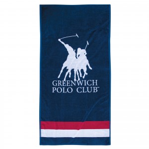 GREENWICH POLO CLUB ΠΕΤΣΕΤΑ ΘΑΛΑΣΣΗΣ 90Χ180 3866 ΚΟΚΚΙΝΟ, ΛΕΥΚΟ, ΜΠΛΕ