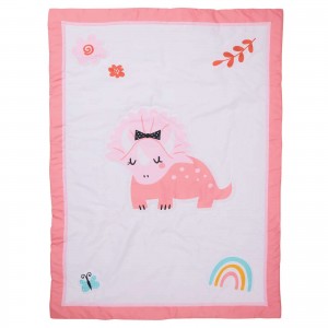 DAS BABY ΚΟΥΒΕΡΛΙ FUN 4936 PINK, WHITE
