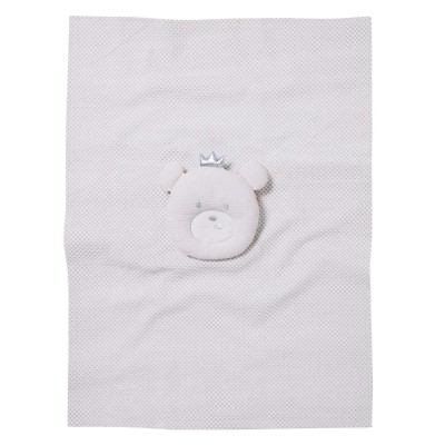 DAS BABY ΚΟΥΒΕΡΤΑ ΠΙΚΕ 75X100 RELAX 4958 GREY, WHITE