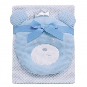 DAS BABY ΚΟΥΒΕΡΤΑ ΠΙΚΕ 75X100 RELAX 4959 BLUE, WHITE