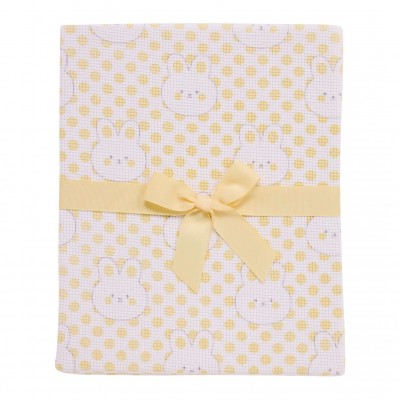 DAS BABY ΚΟΥΒΕΡΤΑ ΠΙΚΕ 75X100 RELAX 4961 YELLOW