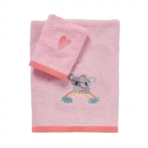 DAS BABY ΣΕΤ ΠΕΤΣΕΤΕΣ 2 ΤΕΜΑΧΙΩΝ ΚΕΝΤΗΤΕΣ FUN 4934 PINK