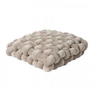 DAS HOME ΔΙΑΚΟΣΜΗΤΙΚΟ ΜΑΞΙΛΑΡΙ 40X40 2284 BEIGE