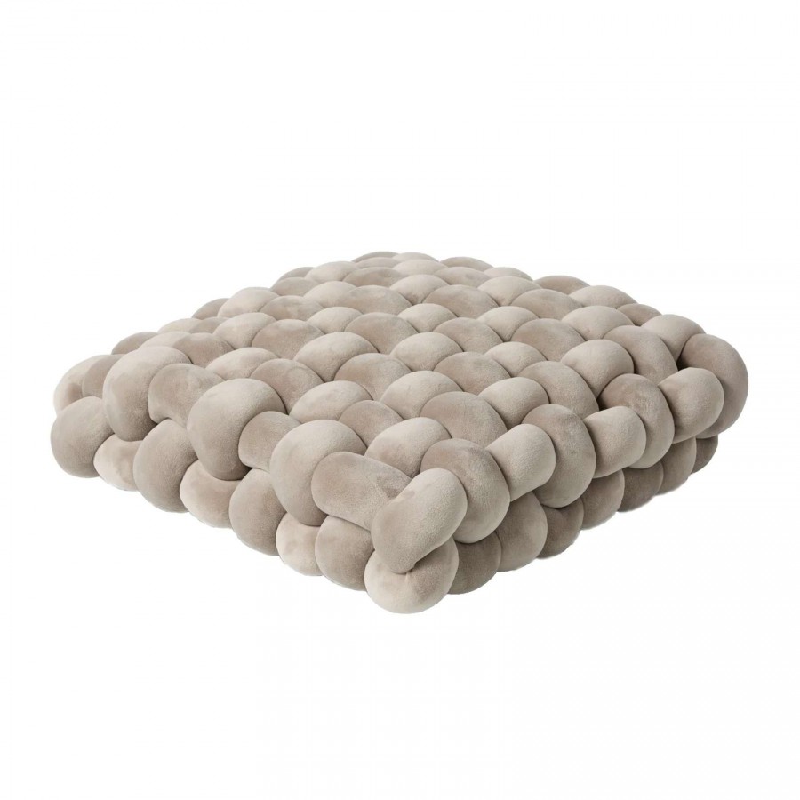 DAS HOME ΔΙΑΚΟΣΜΗΤΙΚΟ ΜΑΞΙΛΑΡΙ 40X40 2284 BEIGE