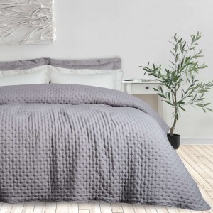 DAS HOME ΚΟΥΒΕΡΛΙ KING HAPPY 9630 GREY