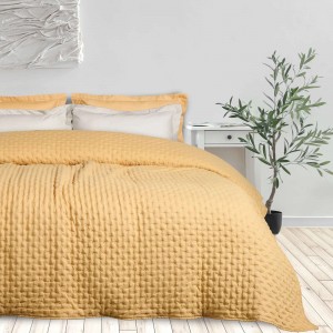 DAS HOME ΚΟΥΒΕΡΛΙ KING HAPPY 9631 OCHRE