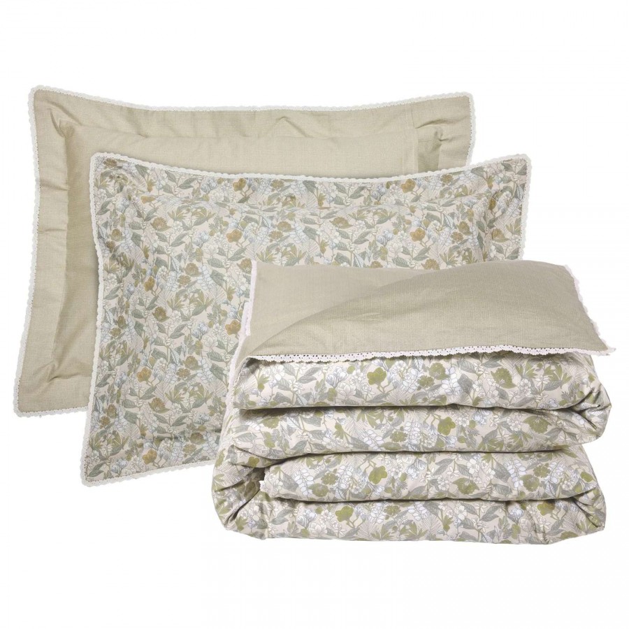 DAS HOME ΚΟΥΒΕΡΛΙ KING PRESTIGE 1692 OLIVE, TAUPE