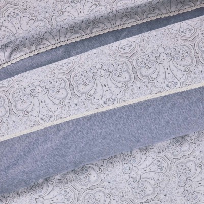 DAS HOME ΚΟΥΒΕΡΛΙ KING PRESTIGE 1693 BLUE, GREY