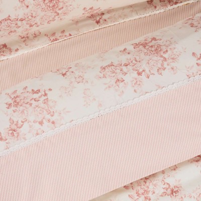 DAS HOME ΚΟΥΒΕΡΛΙ KING PRESTIGE 1694 BEIGE, ROSE