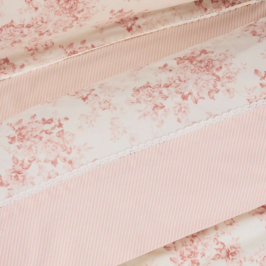 DAS HOME ΚΟΥΒΕΡΛΙ KING PRESTIGE 1694 BEIGE, ROSE