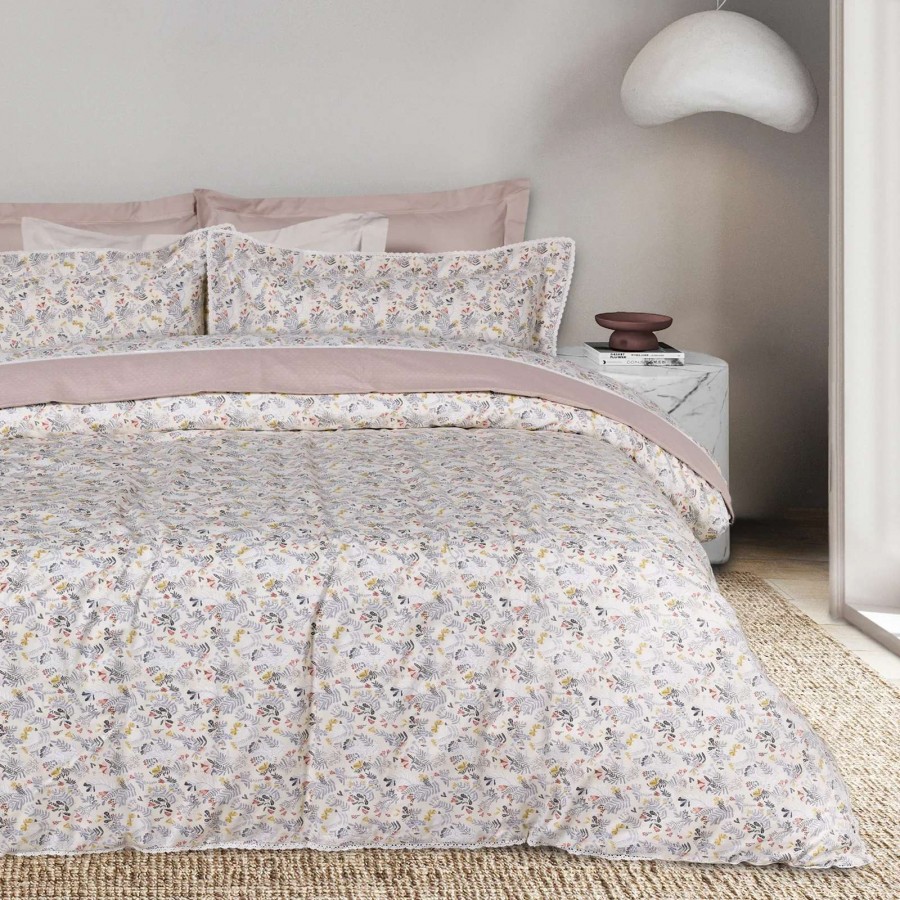 DAS HOME ΚΟΥΒΕΡΛΙ KING PRESTIGE 1695 BEIGE, BLUE