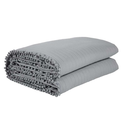 DAS HOME ΚΟΥΒΕΡΛΙ ΜΟΝΟ HAPPY 9653 GREY