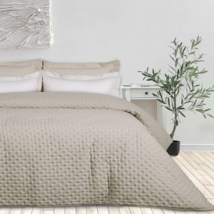 DAS HOME ΚΟΥΒΕΡΛΙ ΥΠΕΡΔΙΠΛΟ HAPPY 9652 LIGHT TAUPE