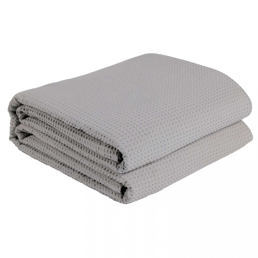 DAS HOME ΚΟΥΒΕΡΤΑ ΠΙΚΕ 220X240 0496 GREY