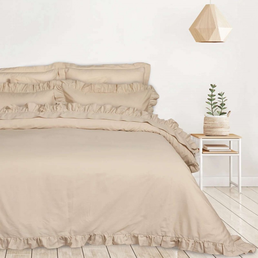 Das Home Σετ Παπλωματοθήκη Υπέρδιπλη Daily 3168 Ταμπά