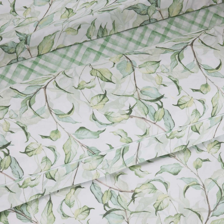 DAS HOME ΣΕΤ ΣΕΝΤΟΝΙΑ KING DAILY 3173 GREEN, WHITE