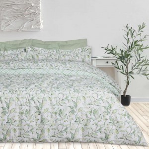 DAS HOME ΣΕΤ ΣΕΝΤΟΝΙΑ KING DAILY 3173 GREEN, WHITE