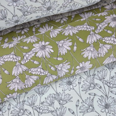 DAS HOME ΣΕΤ ΣΕΝΤΟΝΙΑ KING HAPPY 9670 IVORY, OLIVE