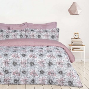 DAS HOME ΣΕΤ ΣΕΝΤΟΝΙΑ KING HAPPY 9676 GREY, NUDE