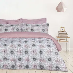 DAS HOME ΣΕΤ ΣΕΝΤΟΝΙΑ ΜΟΝΑ HAPPY 9676 GREY, NUDE