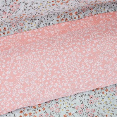 DAS HOME ΣΕΤ ΣΕΝΤΟΝΙΑ ΜΟΝΑ ΜΕ ΛΑΣΤΙΧΟ CASUAL 5428 MINT, ROSE