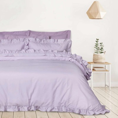 Das Home Σετ Σεντόνια Υπέρδιπλα Daily 3167 Λιλά