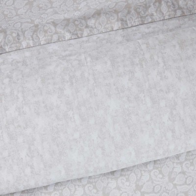 DAS HOME ΣΕΤ ΣΕΝΤΟΝΙΑ ΥΠΕΡΔΙΠΛΑ HAPPY 9678 TAUPE, WHITE