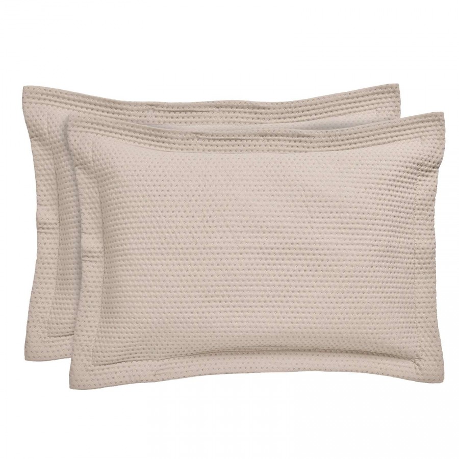 DAS HOME ΖΕΥΓΟΣ ΜΑΞΙΛΑΡΟΘΗΚΕΣ HAPPY TAUPE 9634 TAUPE