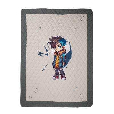 DAS KIDS ΚΟΥΒΕΡΛΙ ΜΟΝΟ 4939 BEIGE, GREY
