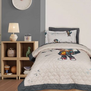 DAS KIDS ΚΟΥΒΕΡΛΙ ΜΟΝΟ 4939 BEIGE, GREY