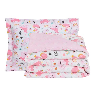 DAS KIDS ΣΕΤ ΣΕΝΤΟΝΙΑ ΜΟΝΑ 4936 PINK, WHITE
