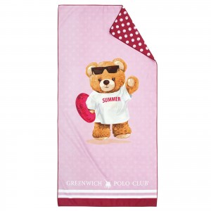 GREENWICH POLO CLUB JUNIOR ΠΕΤΣΕΤΑ ΘΑΛΑΣΣΗΣ 70Χ140 4039 FUSCHIA, PINK
