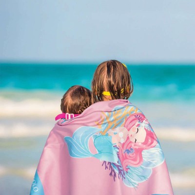 GREENWICH POLO CLUB JUNIOR ΠΕΤΣΕΤΑ ΘΑΛΑΣΣΗΣ 70Χ140 4041 LIGHT BLUE, PINK