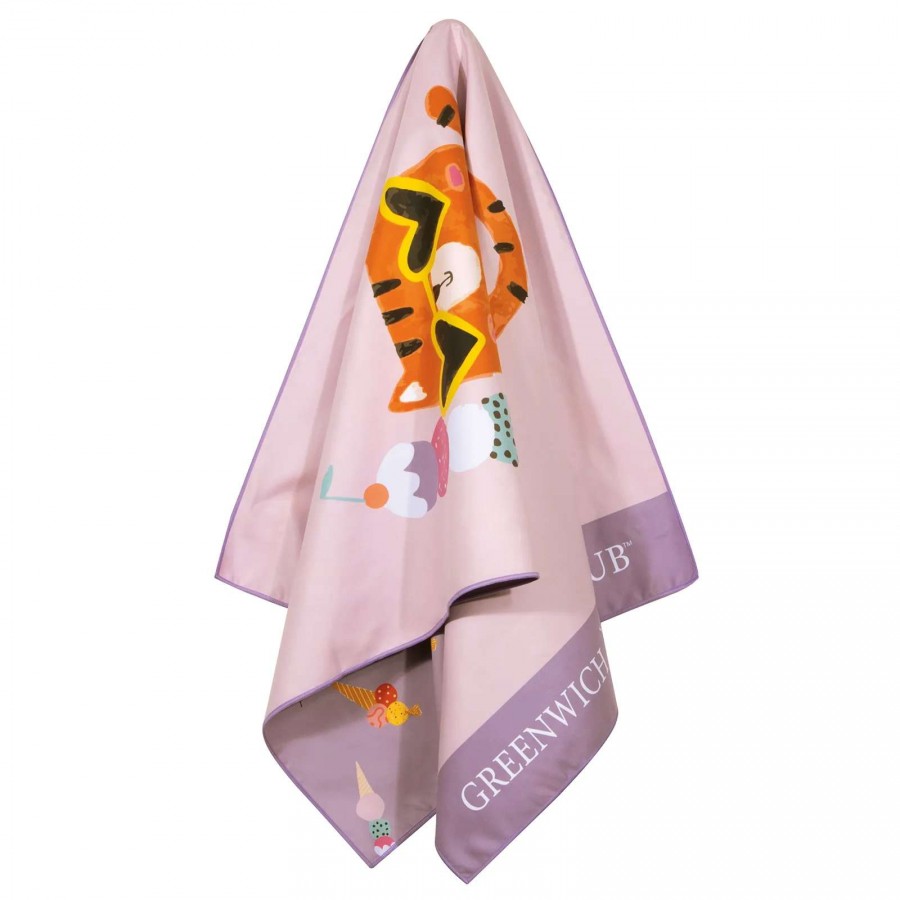 GREENWICH POLO CLUB JUNIOR ΠΕΤΣΕΤΑ ΘΑΛΑΣΣΗΣ 70Χ140 4082 PINK, PURPLE