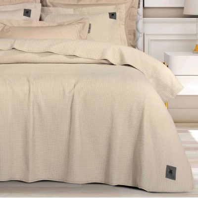 GREENWICH POLO CLUB ΚΟΥΒΕΡΛΙ SINGLE 3495 BEIGE