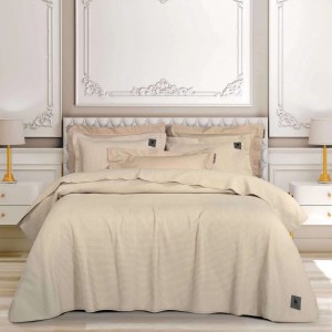 GREENWICH POLO CLUB ΚΟΥΒΕΡΛΙ SINGLE 3495 BEIGE