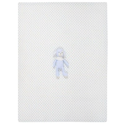 GREENWICH POLO CLUB ΚΟΥΒΕΡΤΑ ΠΙΚΕ 75X100 ΒΑΒΥ ESSENTIAL 8856 BLUE, WHITE
