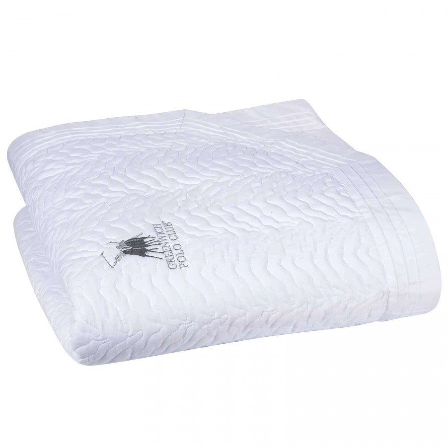 GREENWICH POLO CLUB ΚΟΥΒΕΡΤΟΡΙΟ KING CLASSIC 2351 WHITE