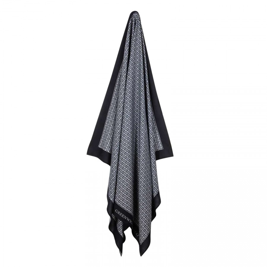 GREENWICH POLO CLUB ΠΑΡΕΟ ΘΑΛΑΣΣΗΣ 110Χ180 ESSENTIAL 4005 BLACK, GREY