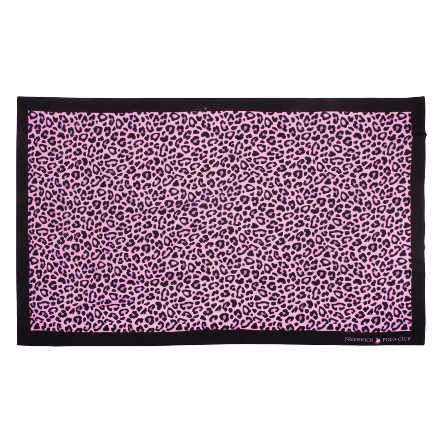 GREENWICH POLO CLUB ΠΑΡΕΟ ΘΑΛΑΣΣΗΣ 110Χ180 ESSENTIAL 4037 BLACK, PINK