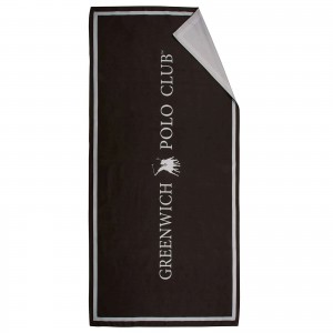 GREENWICH POLO CLUB ΠΕΤΣΕΤΑ ΘΑΛΑΣΣΗΣ 80Χ170 4028 BLACK, TAUPE