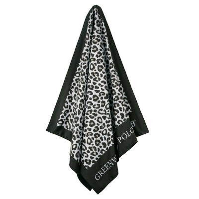 GREENWICH POLO CLUB ΠΕΤΣΕΤΑ ΘΑΛΑΣΣΗΣ 80Χ170 ESSENTIAL 4036 BLACK, TAUPE