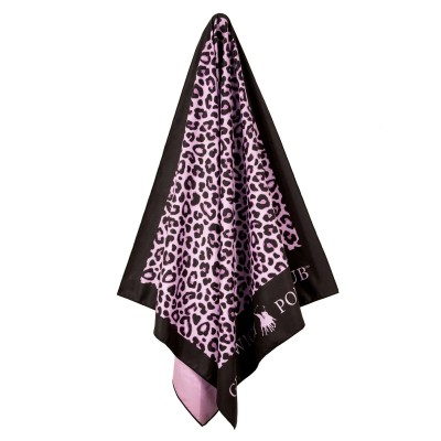 GREENWICH POLO CLUB ΠΕΤΣΕΤΑ ΘΑΛΑΣΣΗΣ 80Χ170 ESSENTIAL 4037 BLACK, PINK