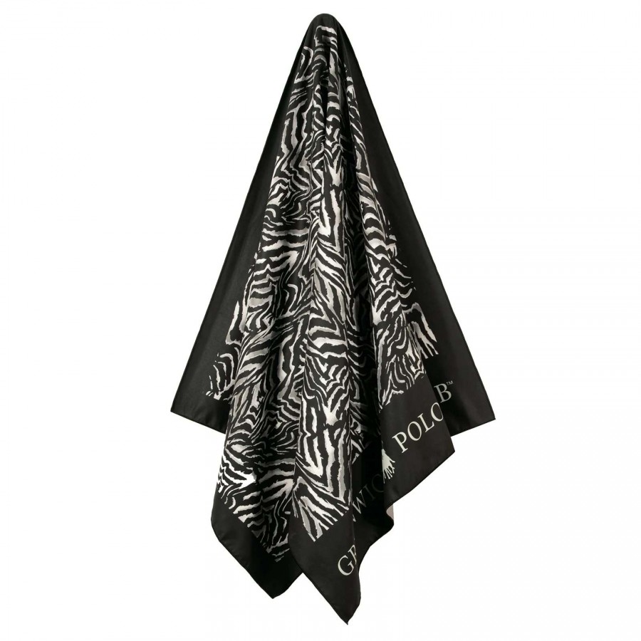 GREENWICH POLO CLUB ΠΕΤΣΕΤΑ ΘΑΛΑΣΣΗΣ 80Χ170 ESSENTIAL 4038 BLACK, TAUPE