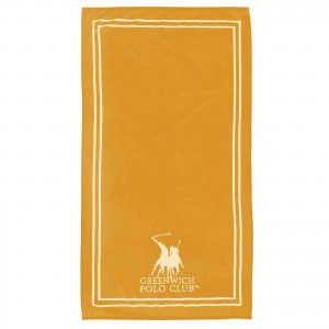 GREENWICH POLO CLUB ΠΕΤΣΕΤΑ ΘΑΛΑΣΣΗΣ 90Χ170 4051 CREAM, OCHRE